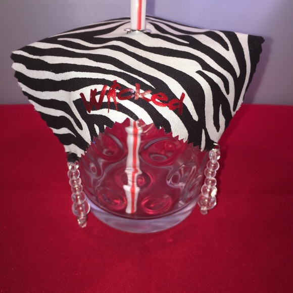 Zebra Print Beaded Drink Cover - Picture 3 of 8